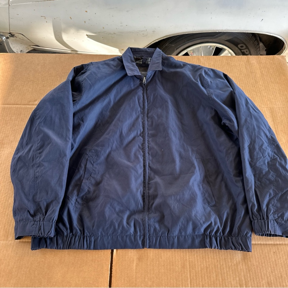 Covington Men's Deep Blue Windbreaker